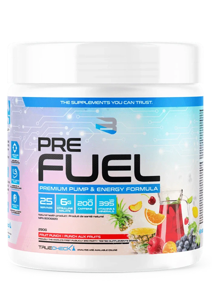 Believe Pre Fuel – Pré-Workout Pompe & Énergie Premium