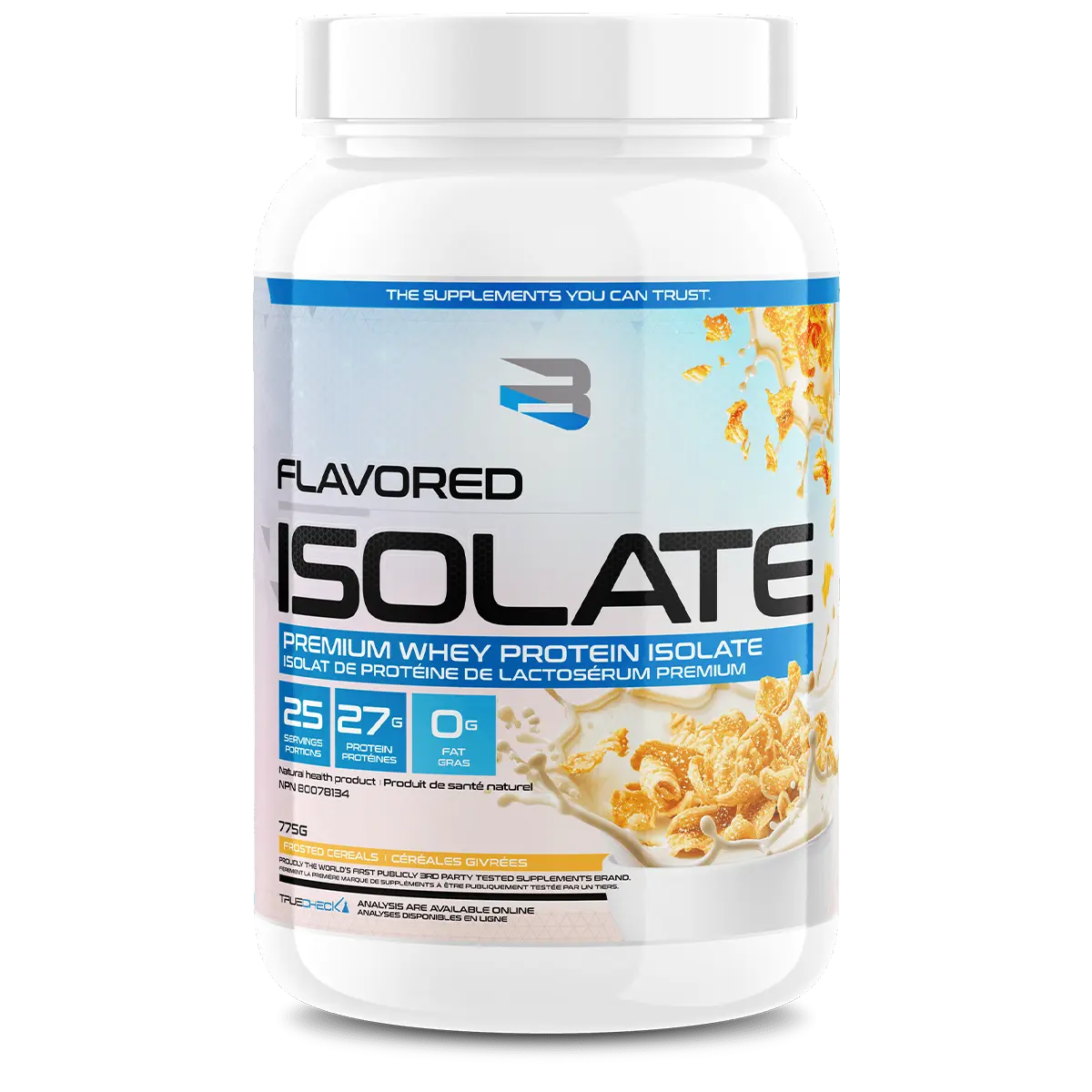 Believe Flavored Isolate – Isolat de Protéine de Lactosérum Premium