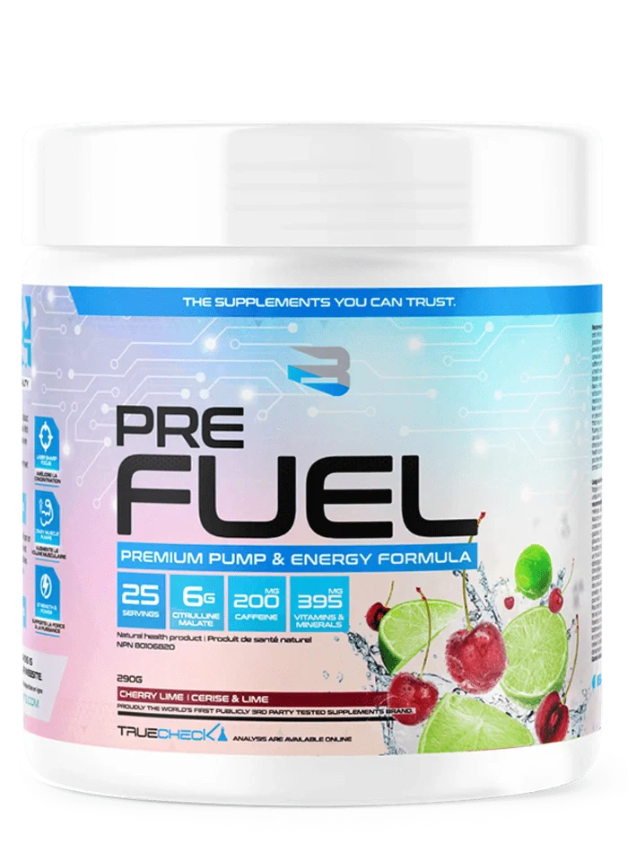 Believe Pre Fuel – Pré-Workout Pompe & Énergie Premium