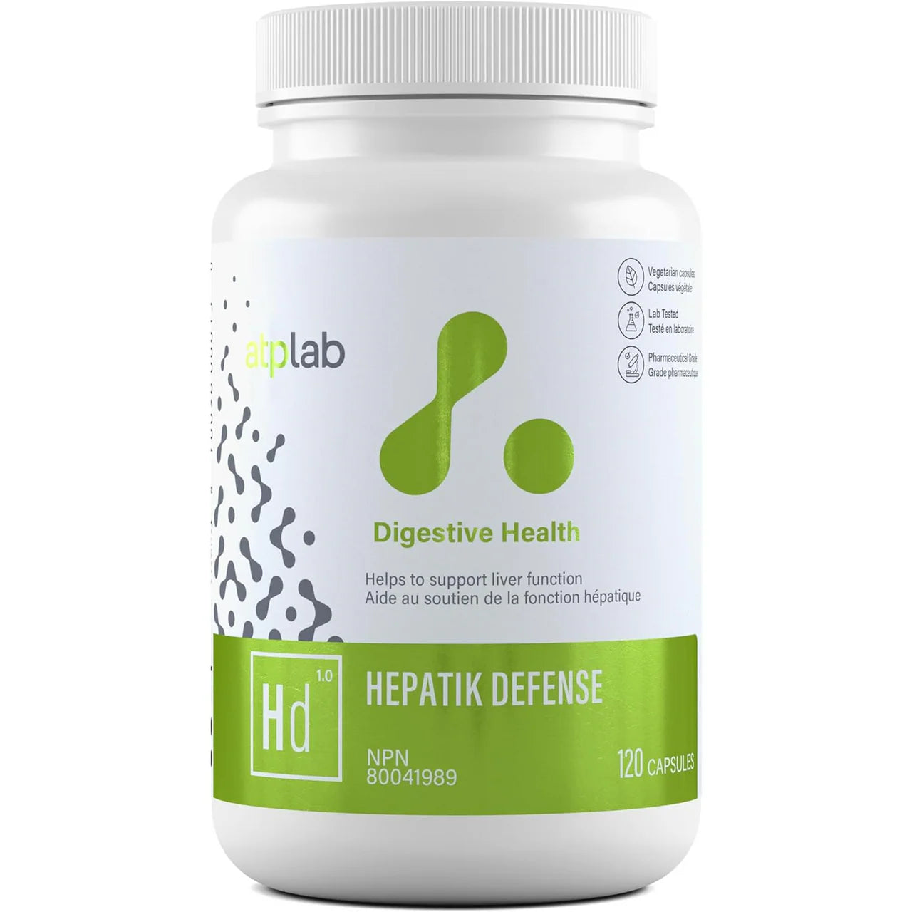 ATP Hepatik Defense – Soutien de la fonction hépatique | 120 capsules