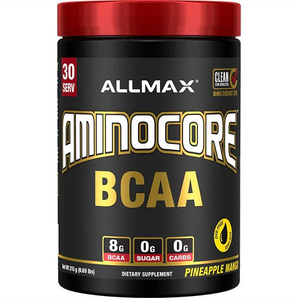 Allmax Aminocore BCAA – 90 Portions | Croissance & Récupération Musculaire
