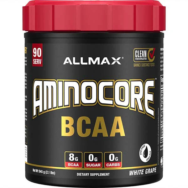 Allmax Aminocore BCAA – 90 Portions | Croissance & Récupération Musculaire
