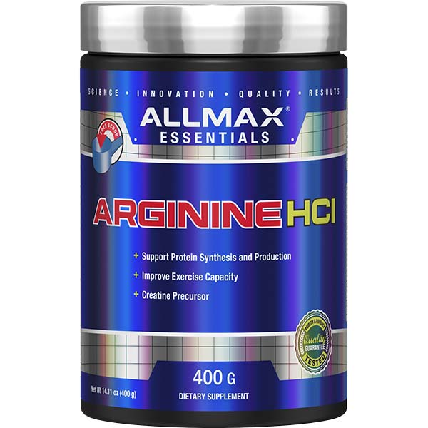 Allmax Arginine HCl – Endurance, Force & Vasodilatation | 400 g