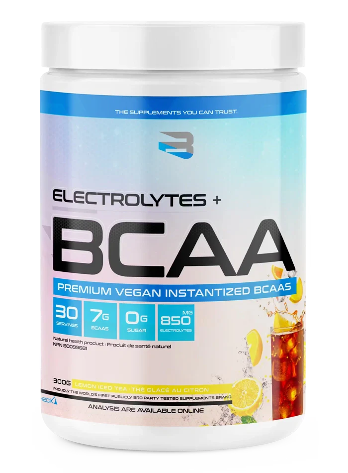 Believe Electrolytes + BCAA – Acides Aminés & Hydratation Premium