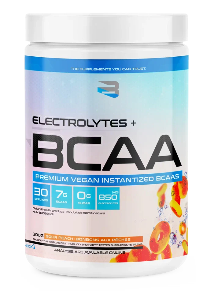 Believe Electrolytes + BCAA – Acides Aminés & Hydratation Premium