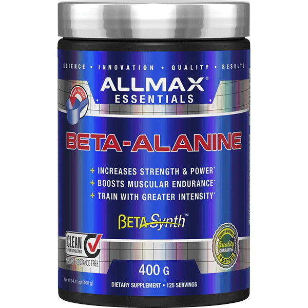 Allmax Beta-Alanine – Endurance & Retard de la Fatigue Musculaire | 400 g
