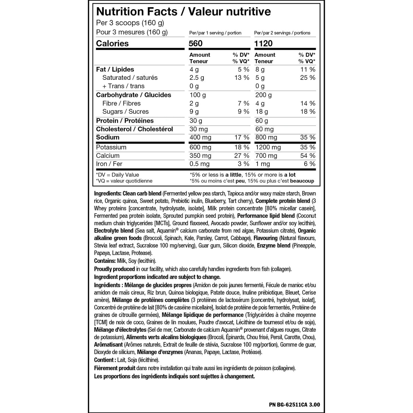 PVL - Clean Mass XL - 10 lbs
