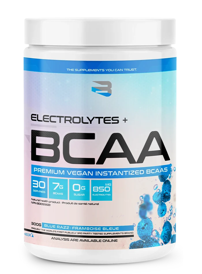 Believe Electrolytes + BCAA – Acides Aminés & Hydratation Premium