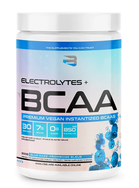 Believe Electrolytes + BCAA – Acides Aminés & Hydratation Premium