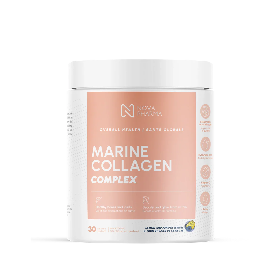MARINE COLLAGEN + HYALURONIC ACID, 30 SERVINGS