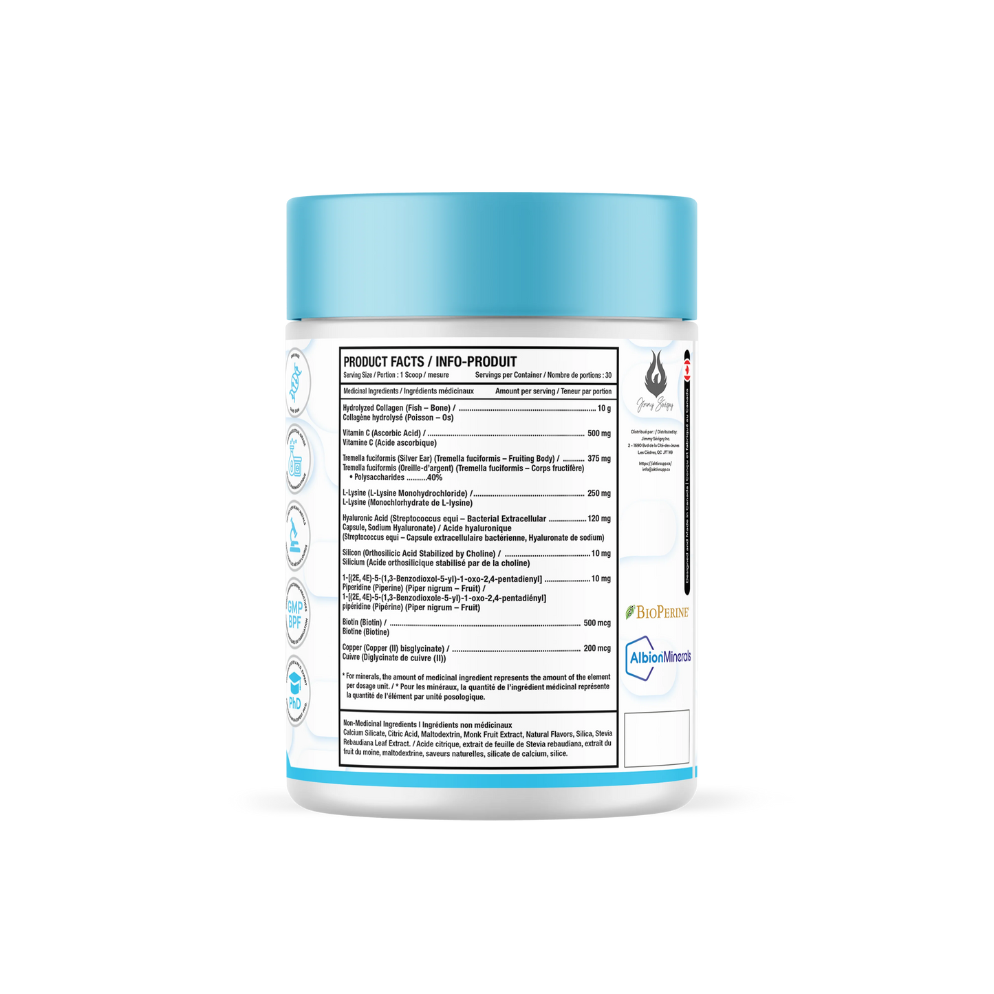 Collagène Marin Avancé Aktiv avec Biotine