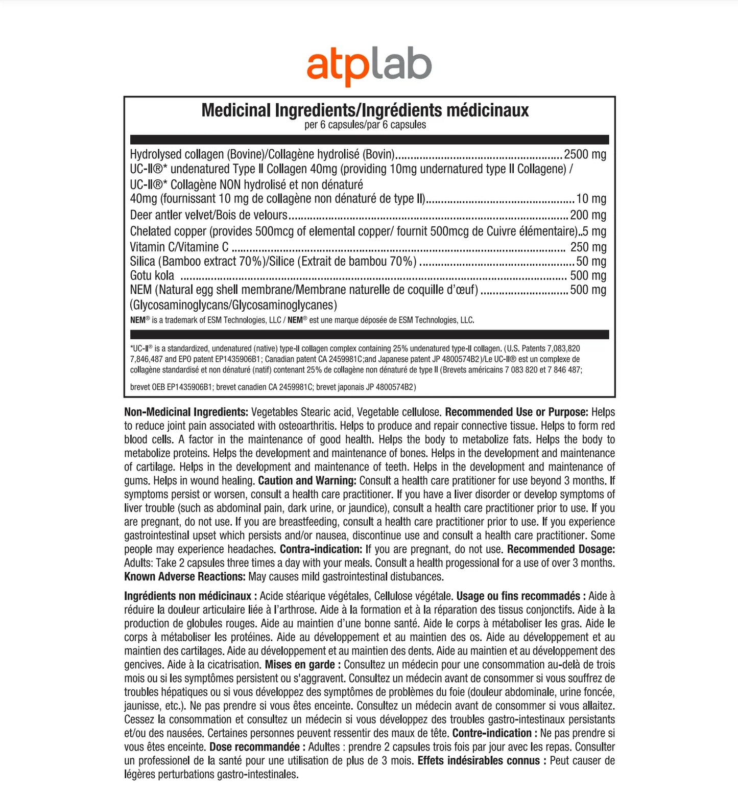 ATP - SYNER COLLAGEN