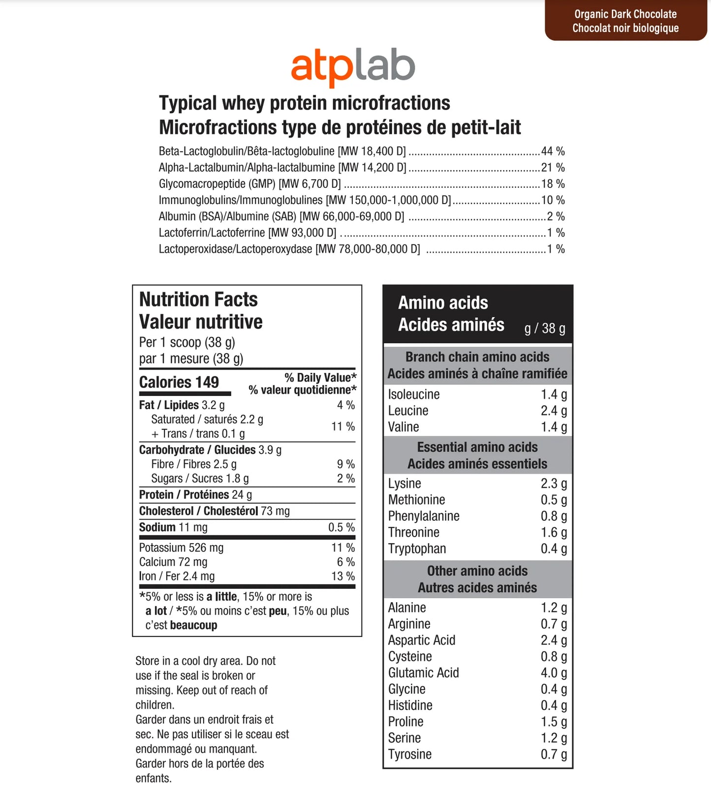 ATP - GRASS FED WHEY - 1.8 Kg