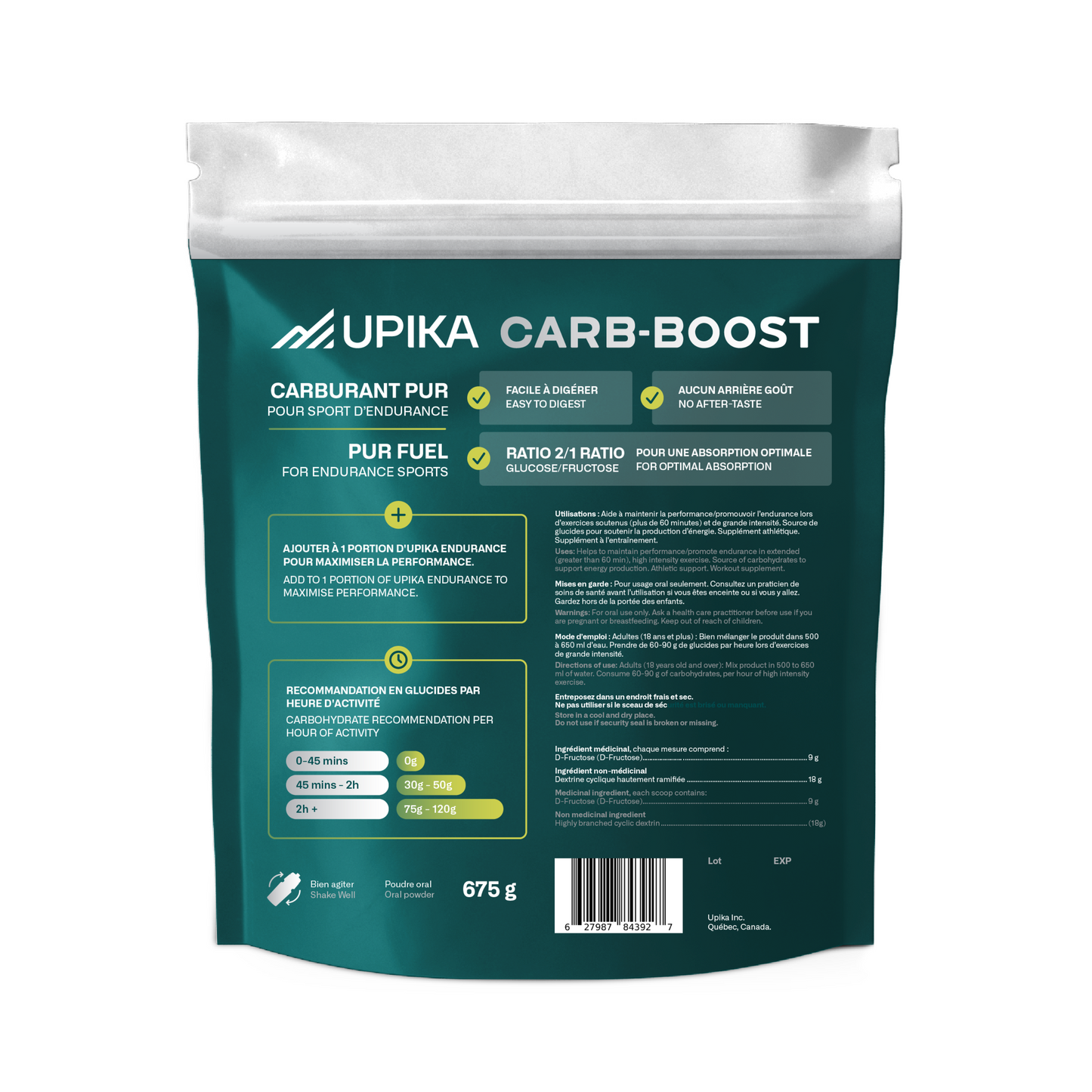 UPIKA - CARB BOOST
