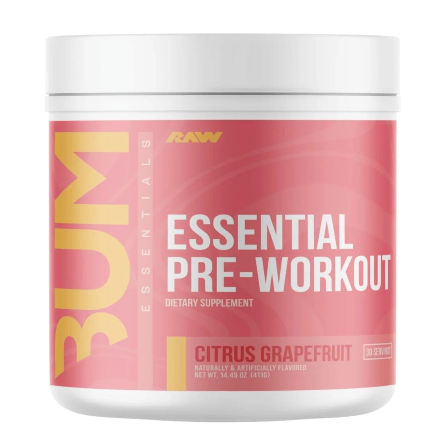 CBUM Raw Nutrition Essential Pre-Workout | Pré-entraînement puissant