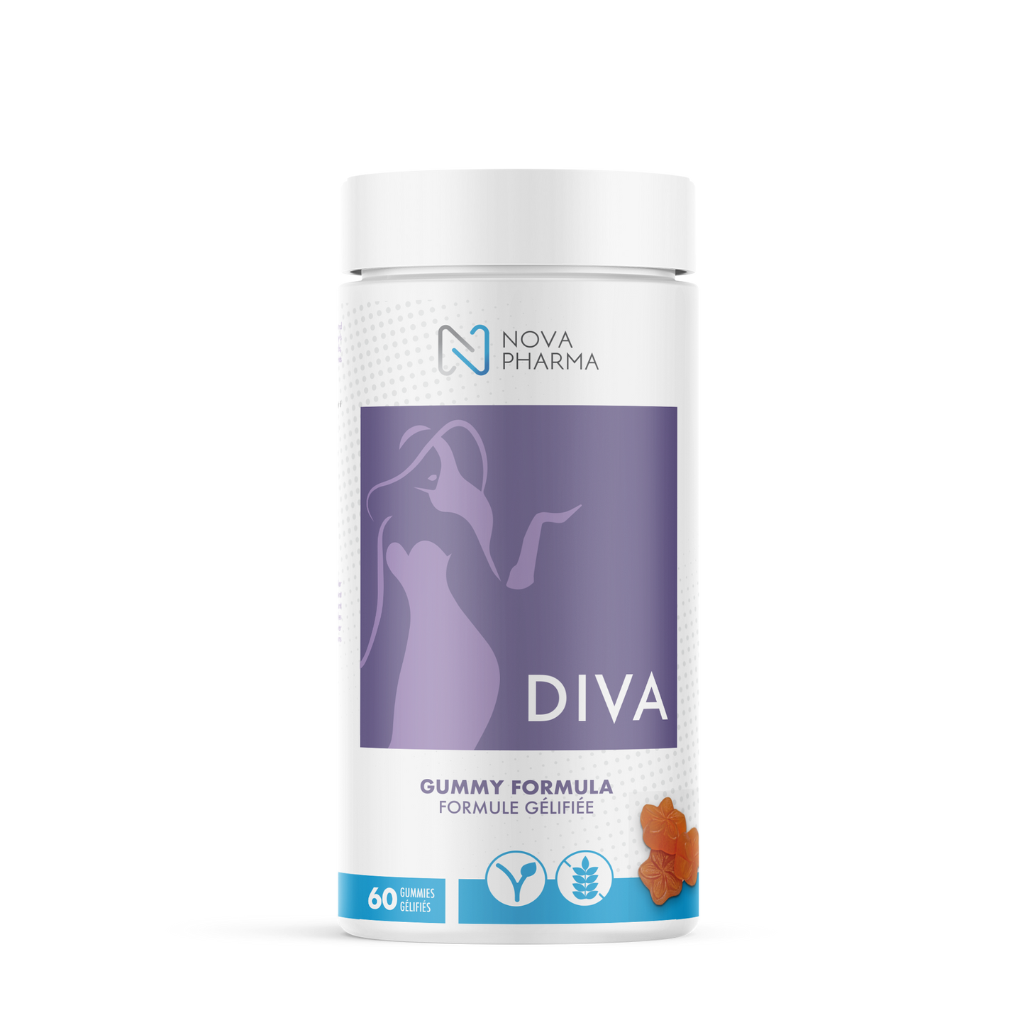 Nova Pharma Diva | Gummies multivitaminés pour femmes