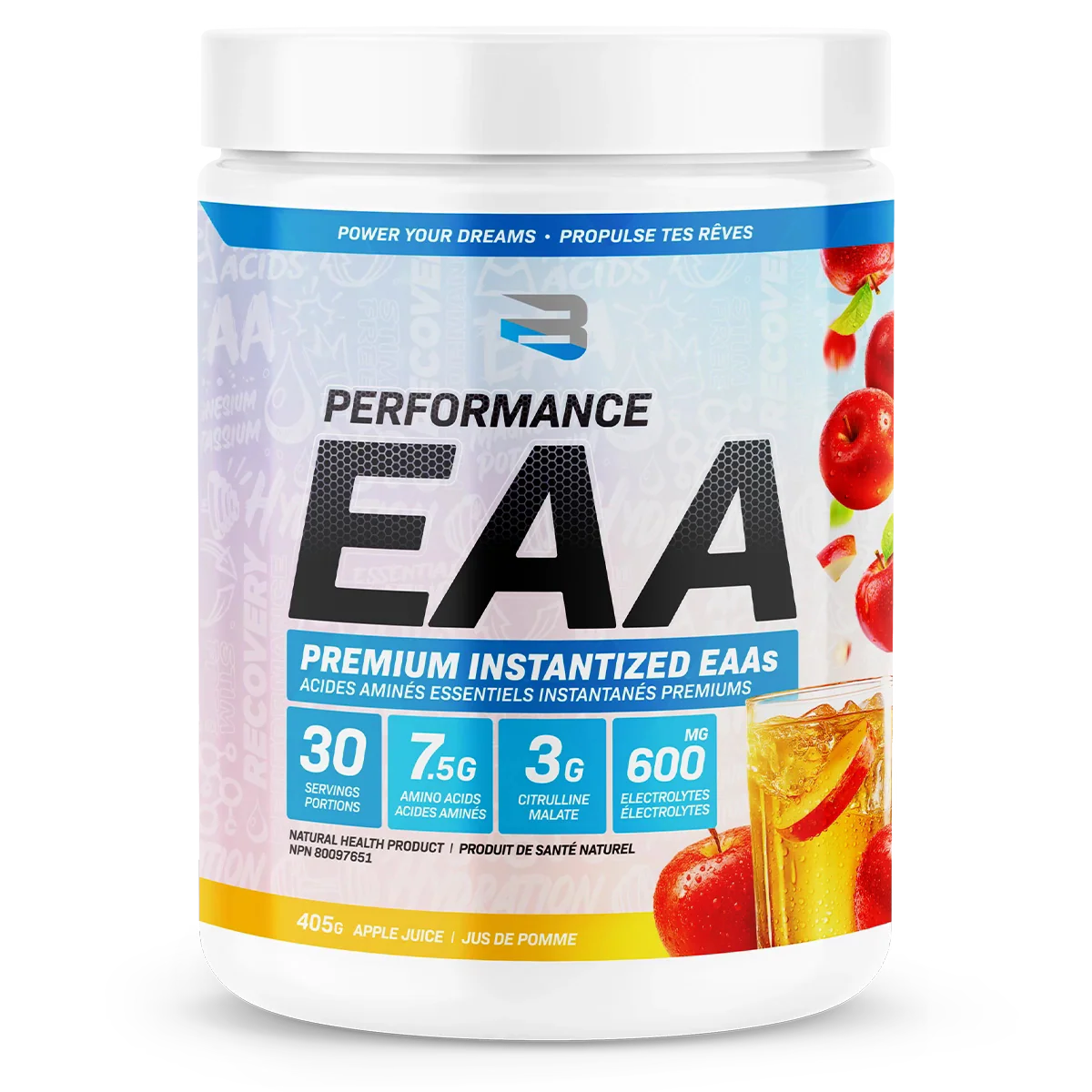 Believe Performance EAA – Acides Aminés Essentiels Premium