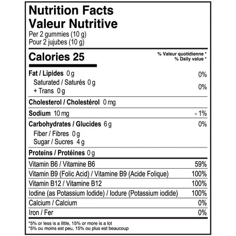 Apple Cider Vinegar Gummies with Vitamins B6, B9, B12 – Flavo (60 units)