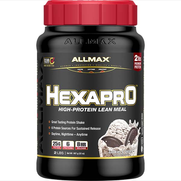 Allmax Hexapro – Mélange Protéiné 6 Sources | Repas Lean Protéiné