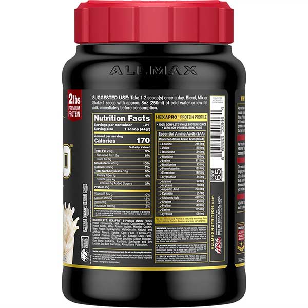 Allmax Hexapro – Mélange Protéiné 6 Sources | Repas Lean Protéiné
