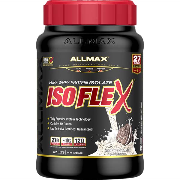 llmax Isoflex – Protéine Isolate 100% Whey Pure | 90% Protéine