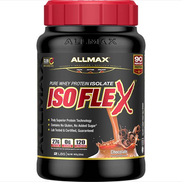 llmax Isoflex – Protéine Isolate 100% Whey Pure | 90% Protéine