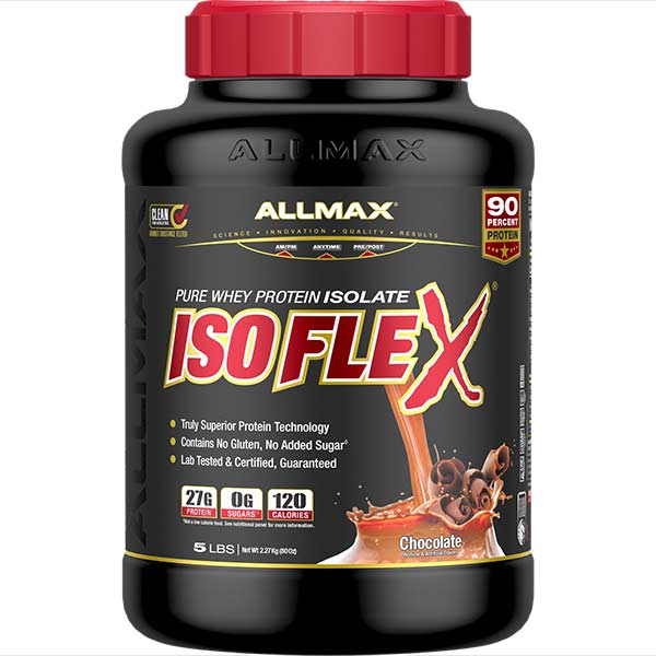 llmax Isoflex – Protéine Isolate 100% Whey Pure | 90% Protéine