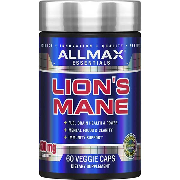 Allmax Lion’s Mane – Focus, Mémoire & Immunité | 60 Capsules