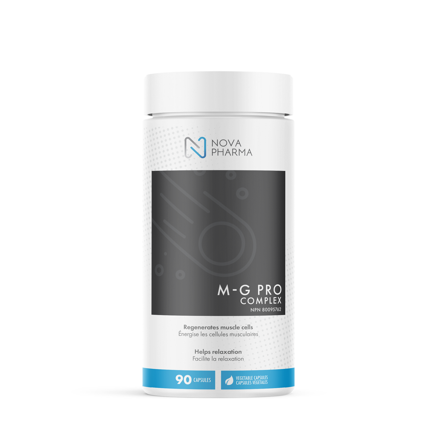MG PRO Complex – Magnesium Bisglycinate + Taurine | Nova Pharma | 90 capsules