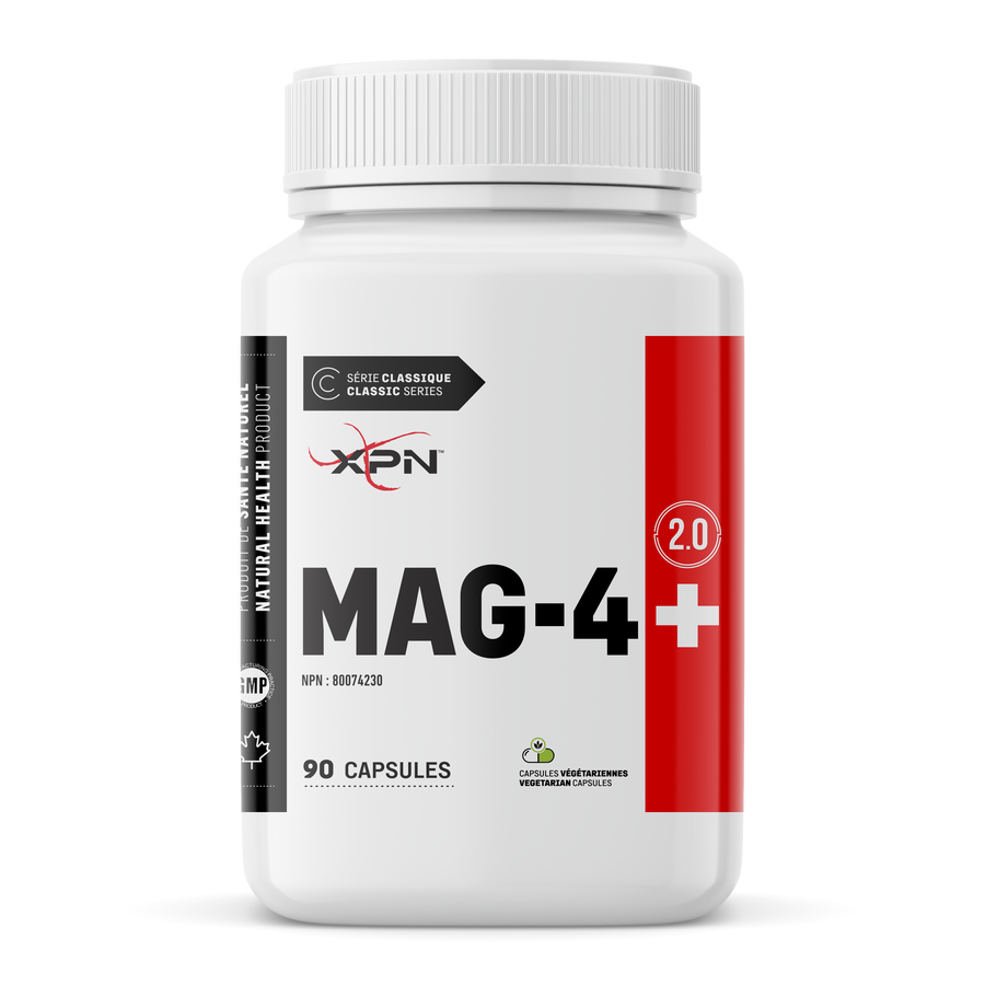 MAG-4 Plus 2.0 – Advanced Magnesium Complex | XPN | 90 vegetarian capsules