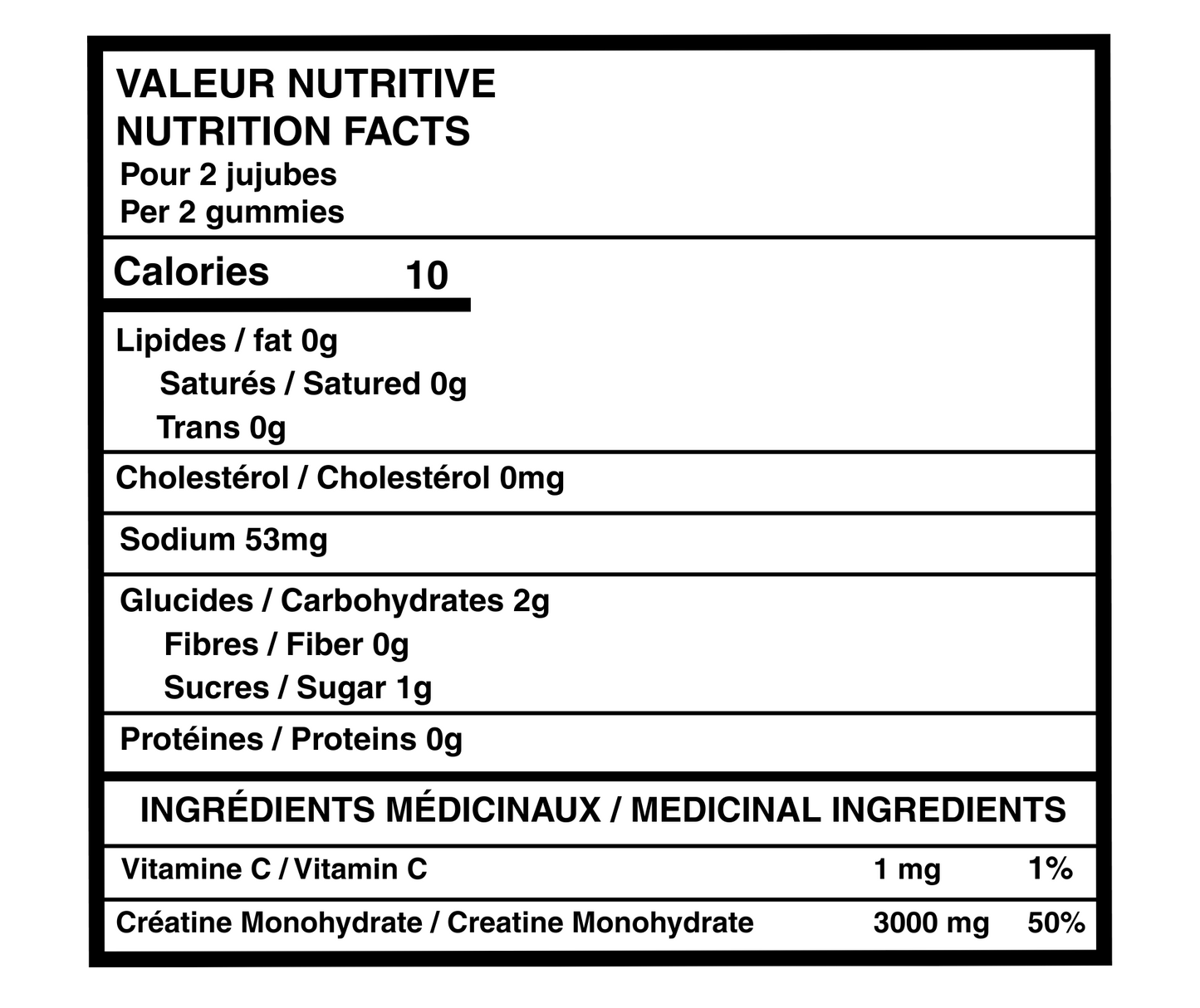 XTREM - SUPERNOVA – Creatine Monohydrate Gummies 3g (60 units) – Fruit Punch