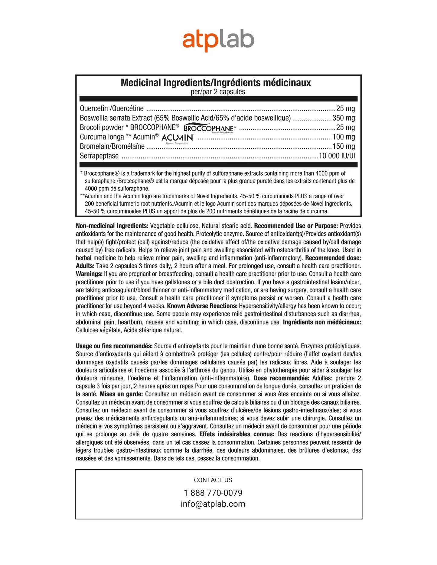 ATP-INFLAM CONTROL