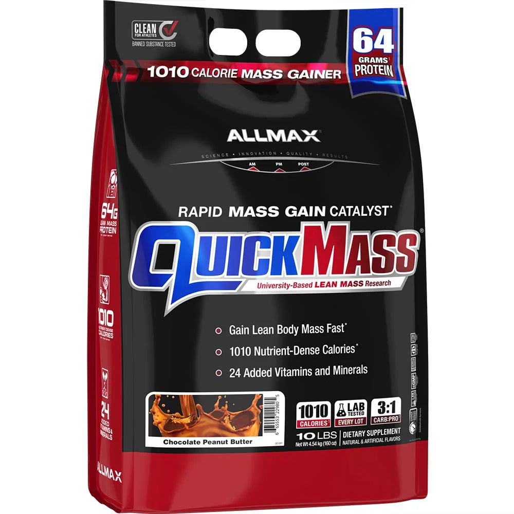 Allmax QuickMass – Gainer de Masse Musculaire Rapide | 10 lbs