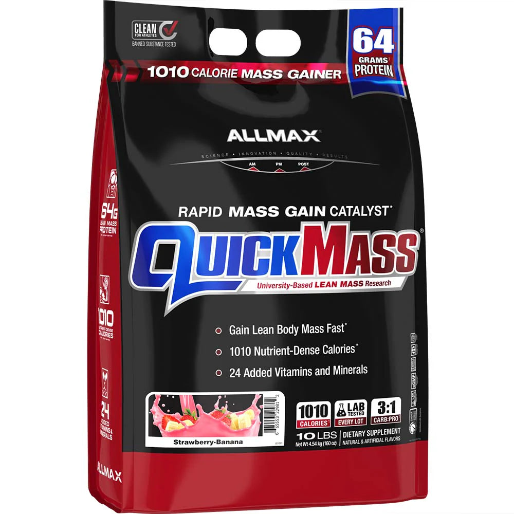 Allmax QuickMass – Gainer de Masse Musculaire Rapide | 10 lbs