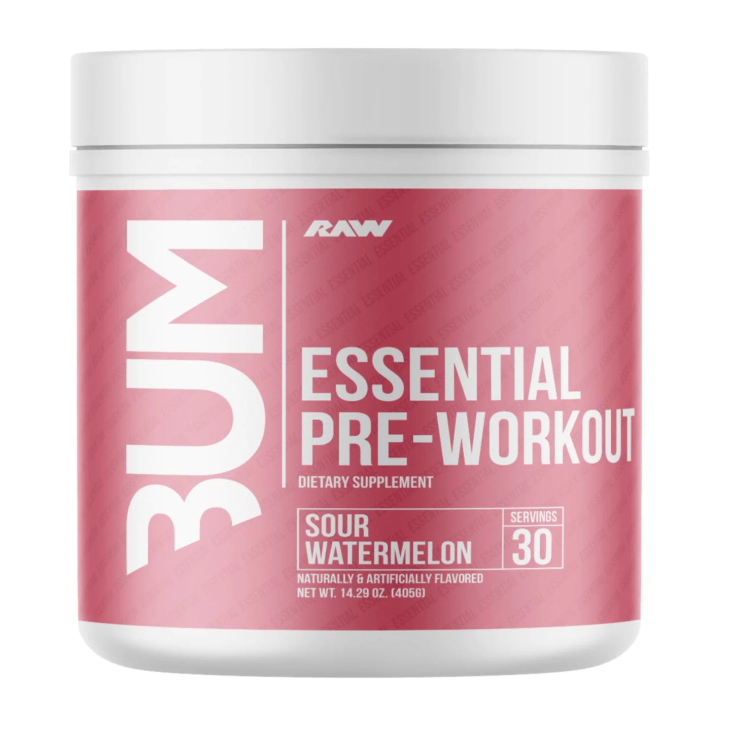 CBUM Raw Nutrition Essential Pre-Workout | Pré-entraînement puissant