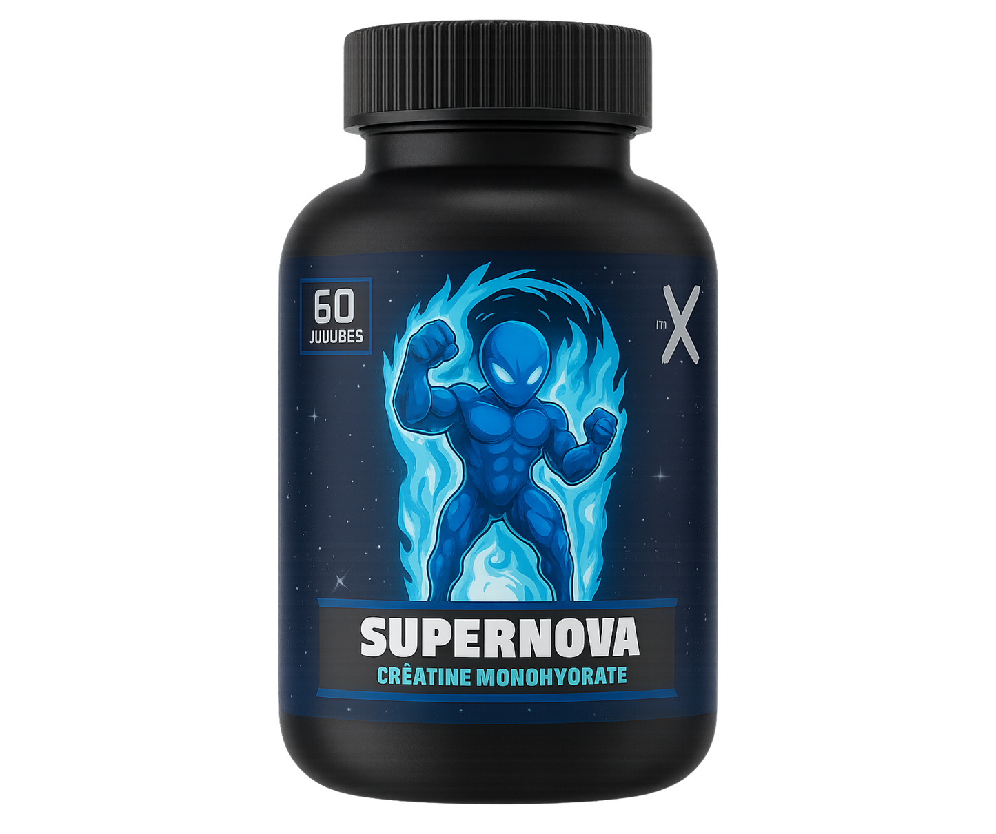 XTREM - SUPERNOVA – Creatine Monohydrate Gummies 3g (60 units) – Fruit Punch