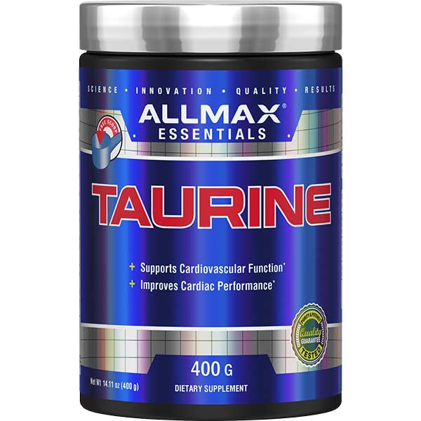 Allmax Taurine – Énergie, Focus Mental & Performance | 400 g