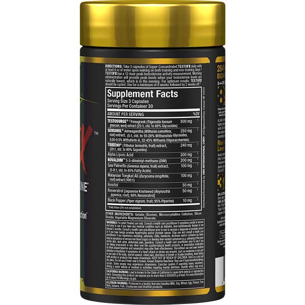 Allmax TestoFX – Support Naturel de la Testostérone & Réduction du Cortisol