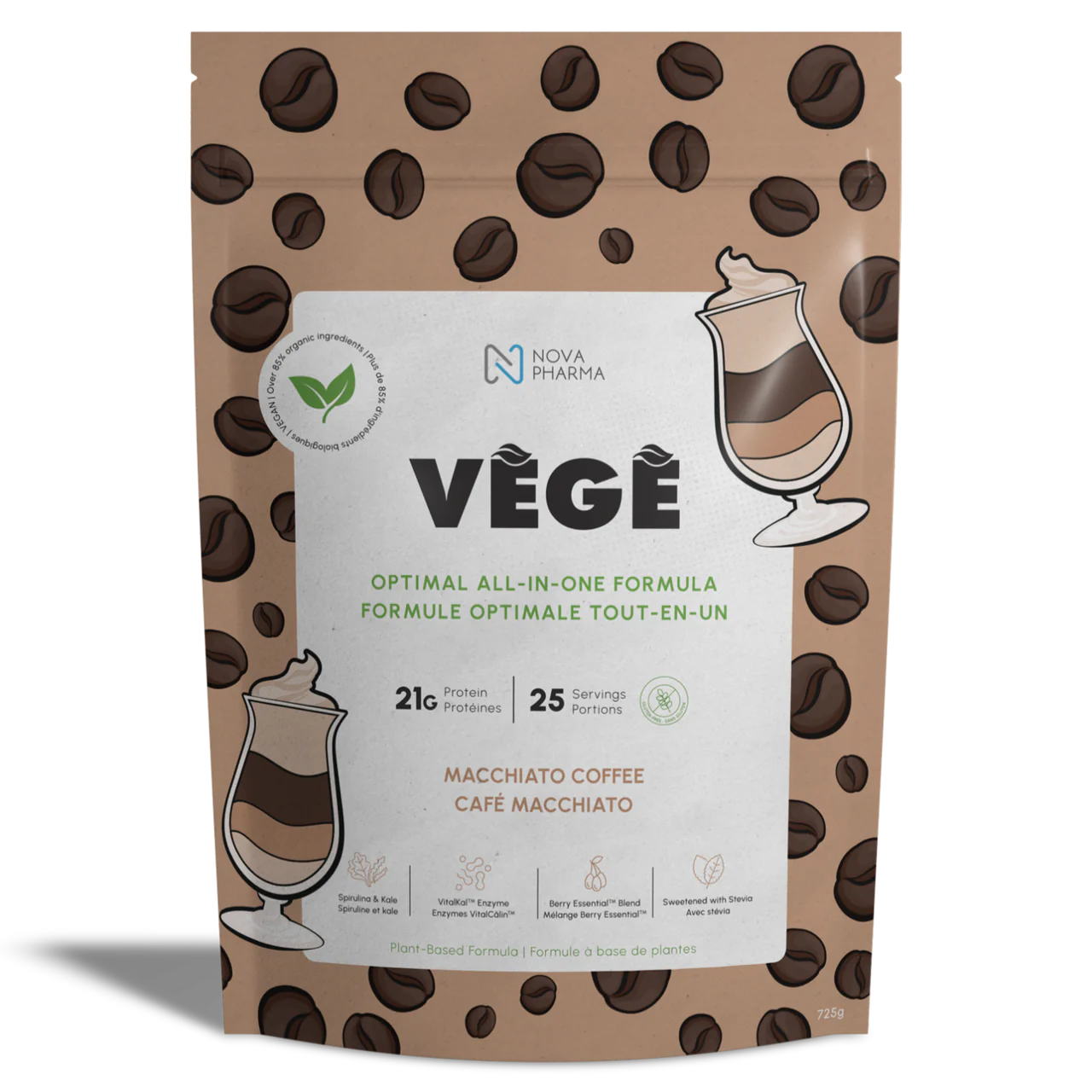 NOVA PHARMA - VÉGÉ - 25 PORTIONS