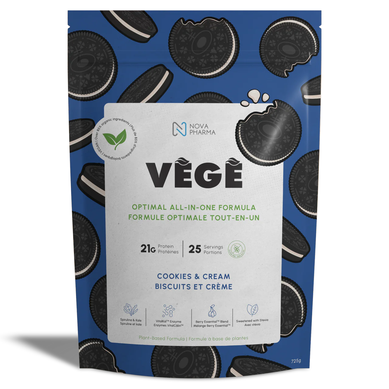 NOVA PHARMA - VÉGÉ - 25 PORTIONS