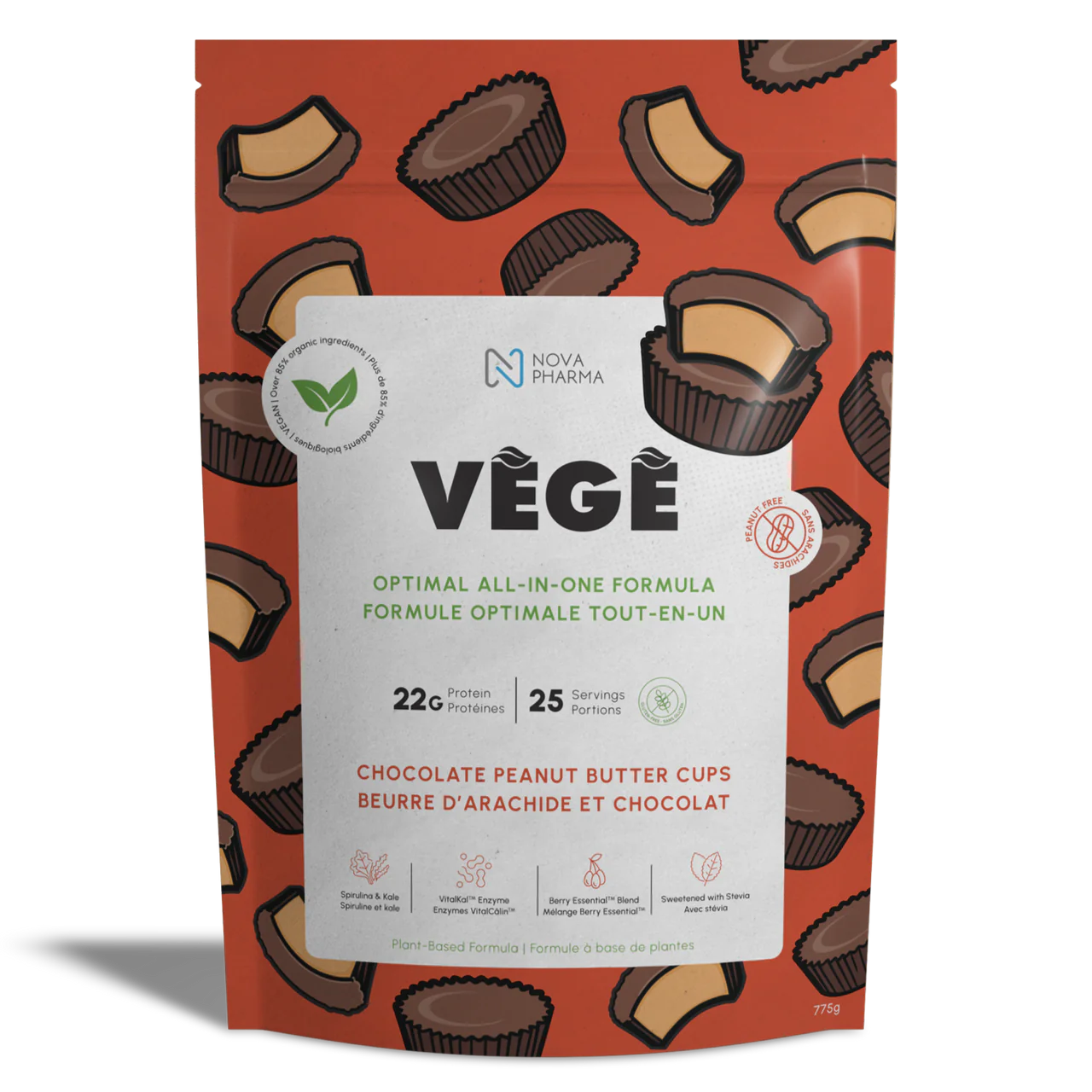 NOVA PHARMA - VÉGÉ - 25 PORTIONS
