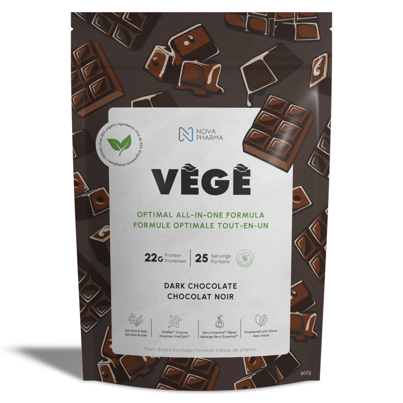 NOVA PHARMA - VÉGÉ - 25 PORTIONS