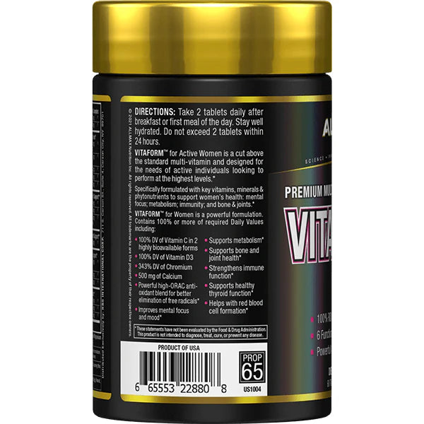 Vitaform Femme – Premium Multivitamin for Women | Allmax Nutrition | 60 Tablets