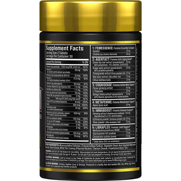 Vitaform Femme – Premium Multivitamin for Women | Allmax Nutrition | 60 Tablets