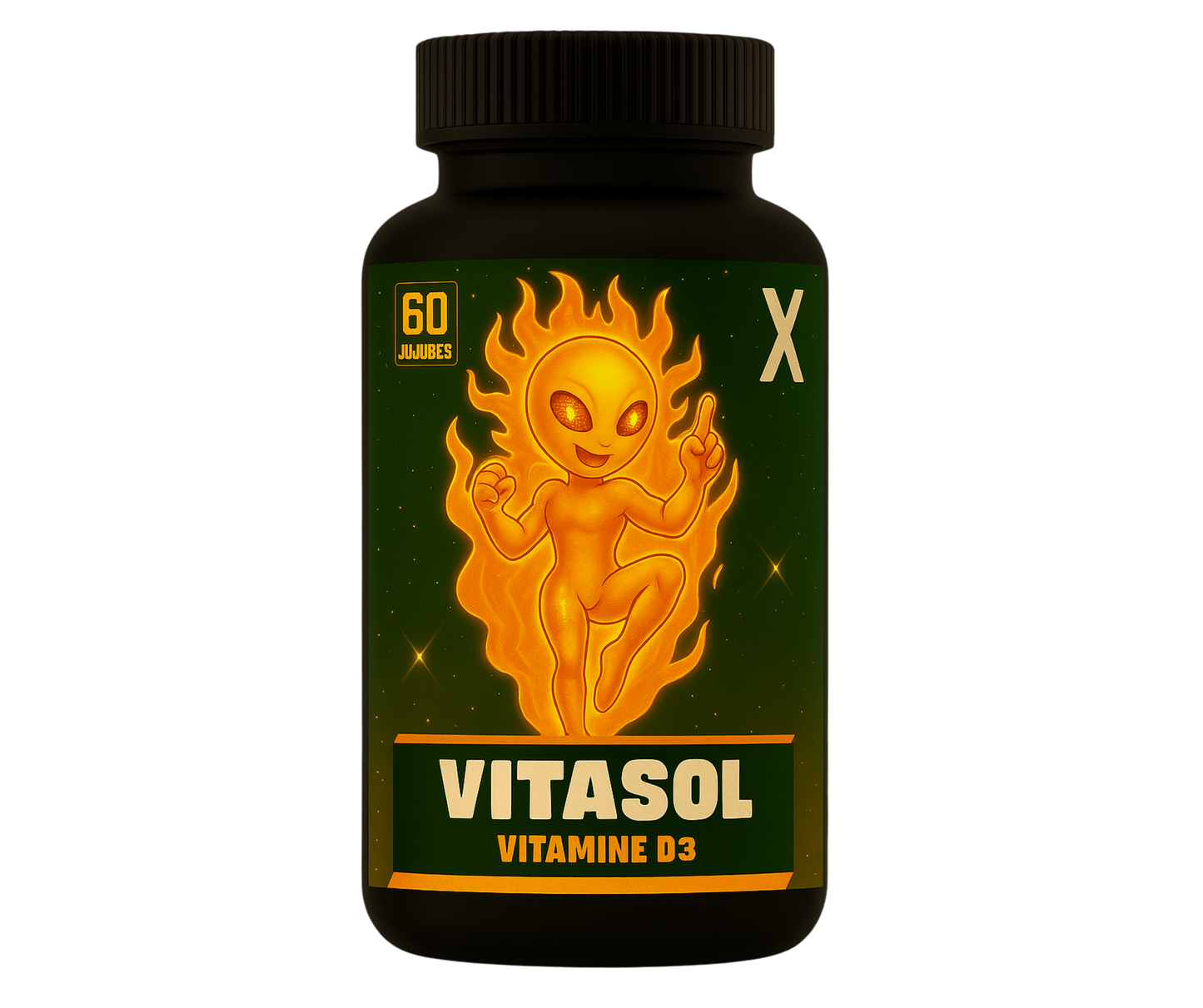 XTREM - VITASOL – Jujubes Vitamin D3 2000 IU (50 mcg) | 60 Jujubes