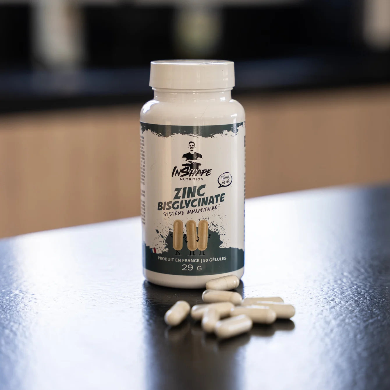 INSHAPE NUTRITION - ZINC BISGLYCINATE - 90 CAPSULES