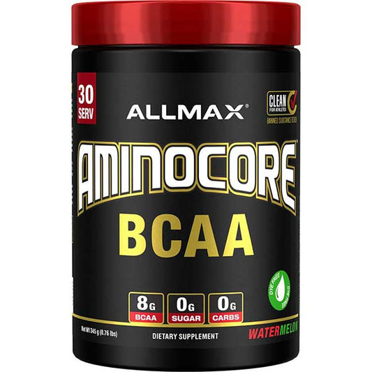 Allmax Aminocore BCAA – 90 Portions | Croissance & Récupération Musculaire