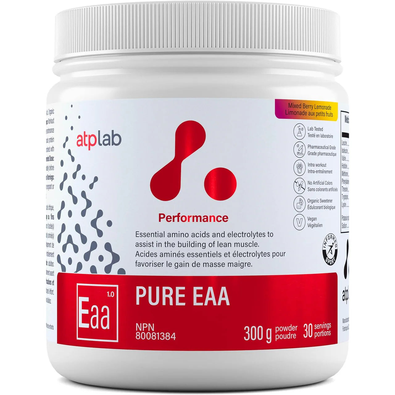 ATP Pure EAA – Acides aminés essentiels & électrolytes | 300 g