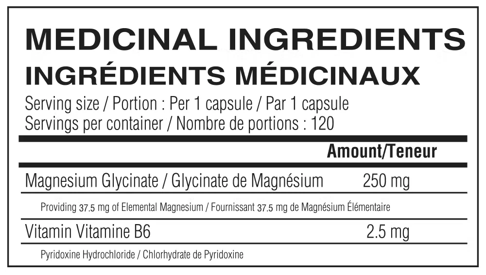 Magnesium + Vitamin B6 – Believe Supplements | Relaxation, Sleep & Cramps | 120 Vegan Capsules