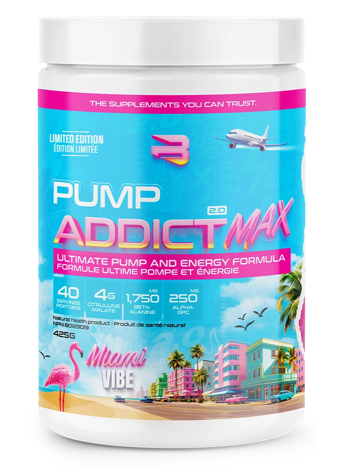 Believe Pump Addict MAX 2.0 – Pré-Workout Ultime Pompe & Énergie